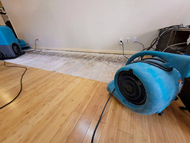 Professional Burst Pipe Water Damage technician working in Mulberry, NC